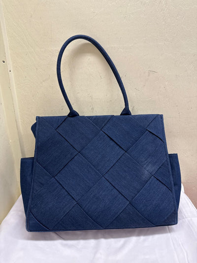 A New Day Navy Tote Bag