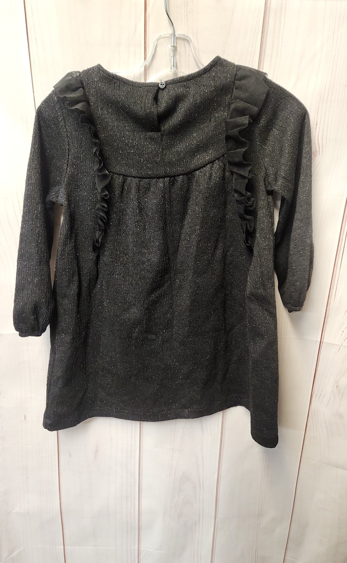 NWT Zara Girl's Size 4/5 Black Dress