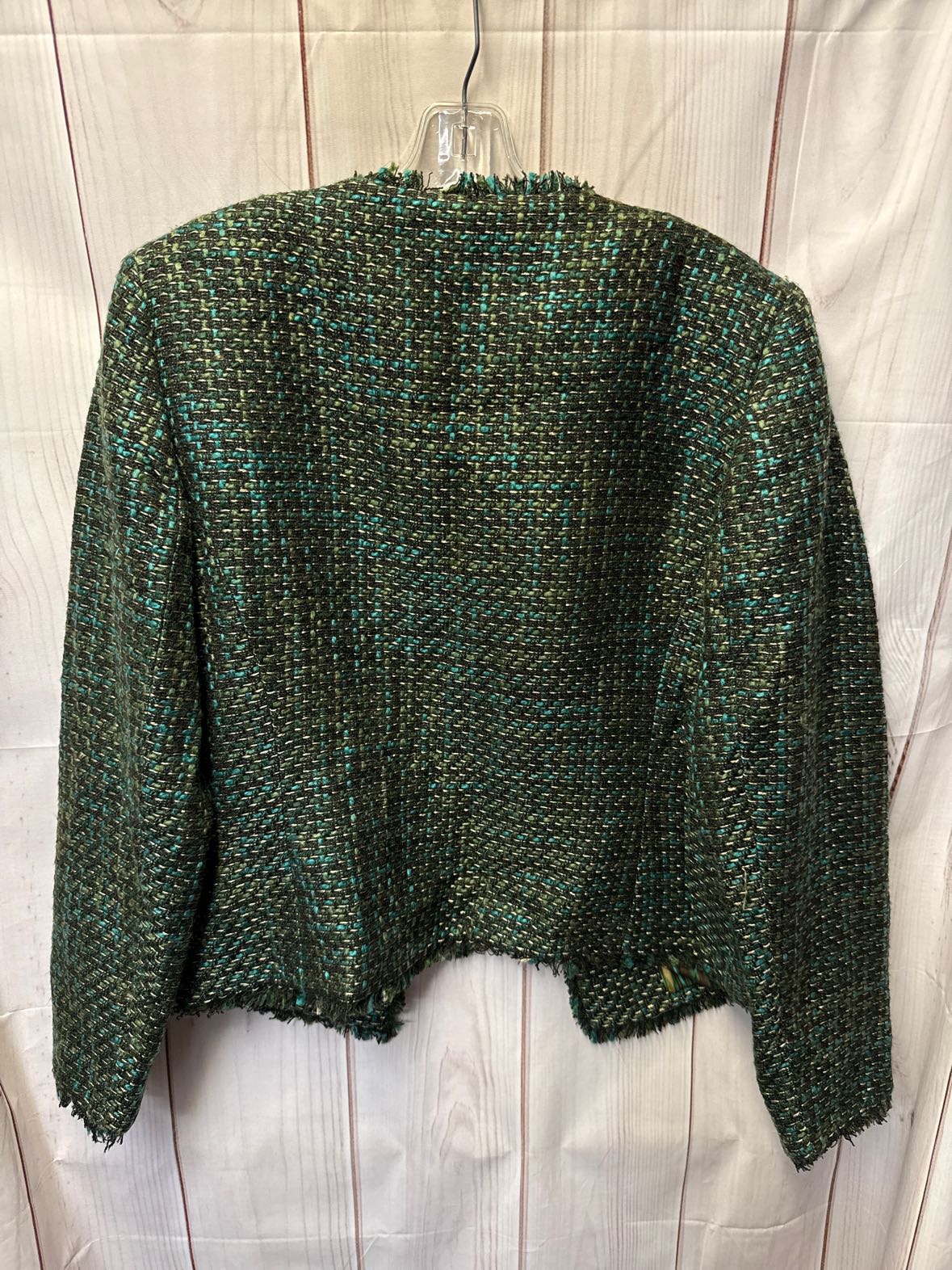 Jones New York Women's Size 12 Green Jacket