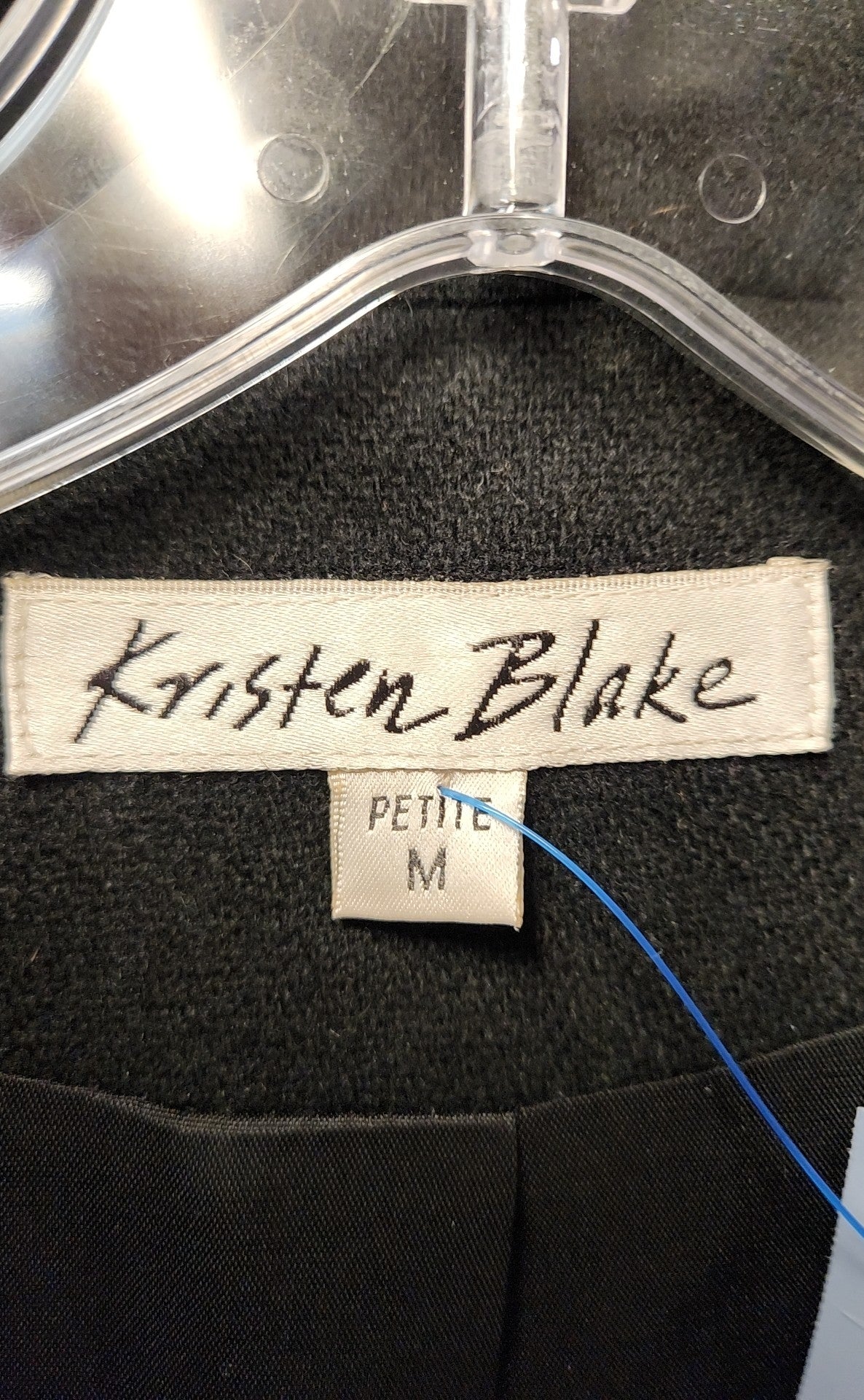 Kristen Blake Women's Size M Petite Black Blazer