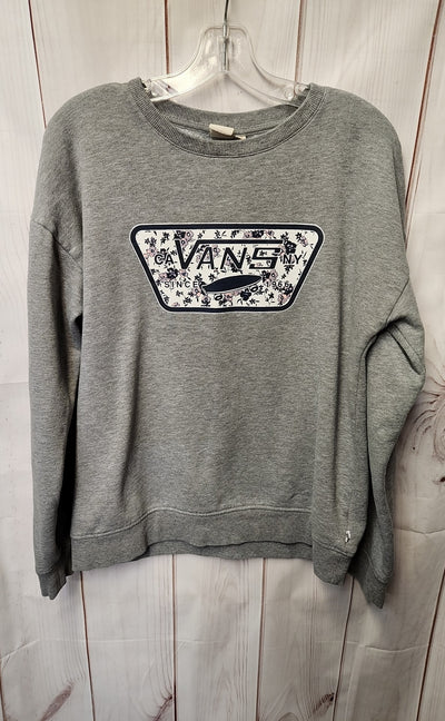 Vans Women's Size L Gray Sweatshirt