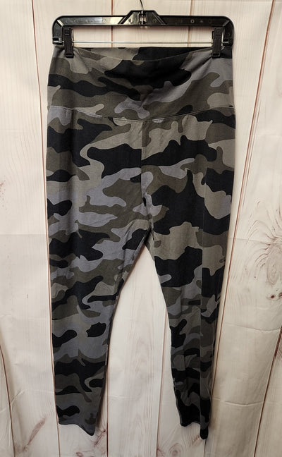 Simply Vera Women's Size XL Gray Camo Leggings