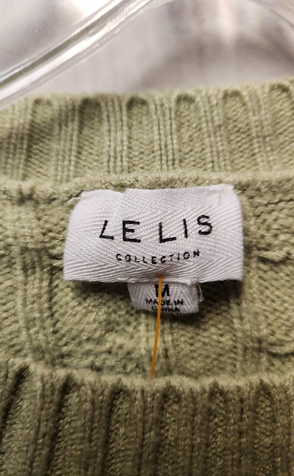 Le Lis Women's Size M Green Sweater