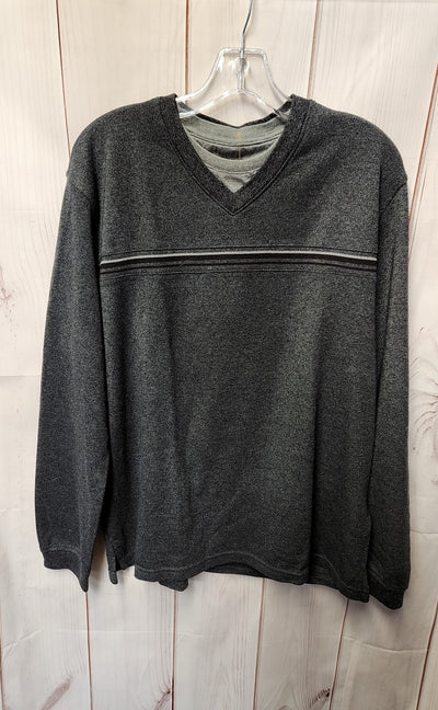 Van Heusen Men's Size L Gray Shirt