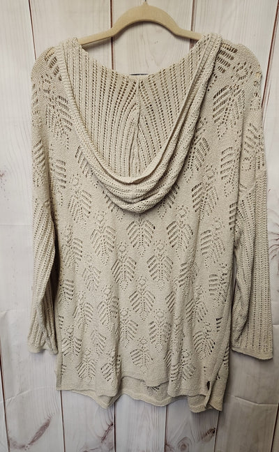 J Jill Women's Size XL Beige Cover-Up