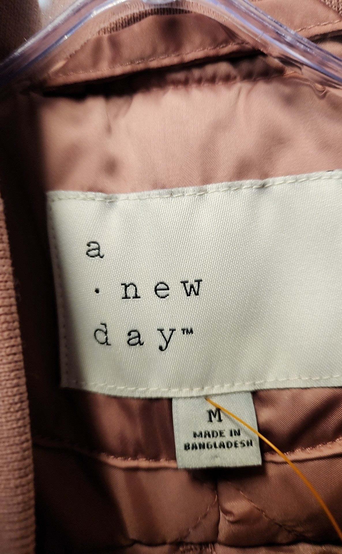 A New Day Women's Size M Pink Jacket