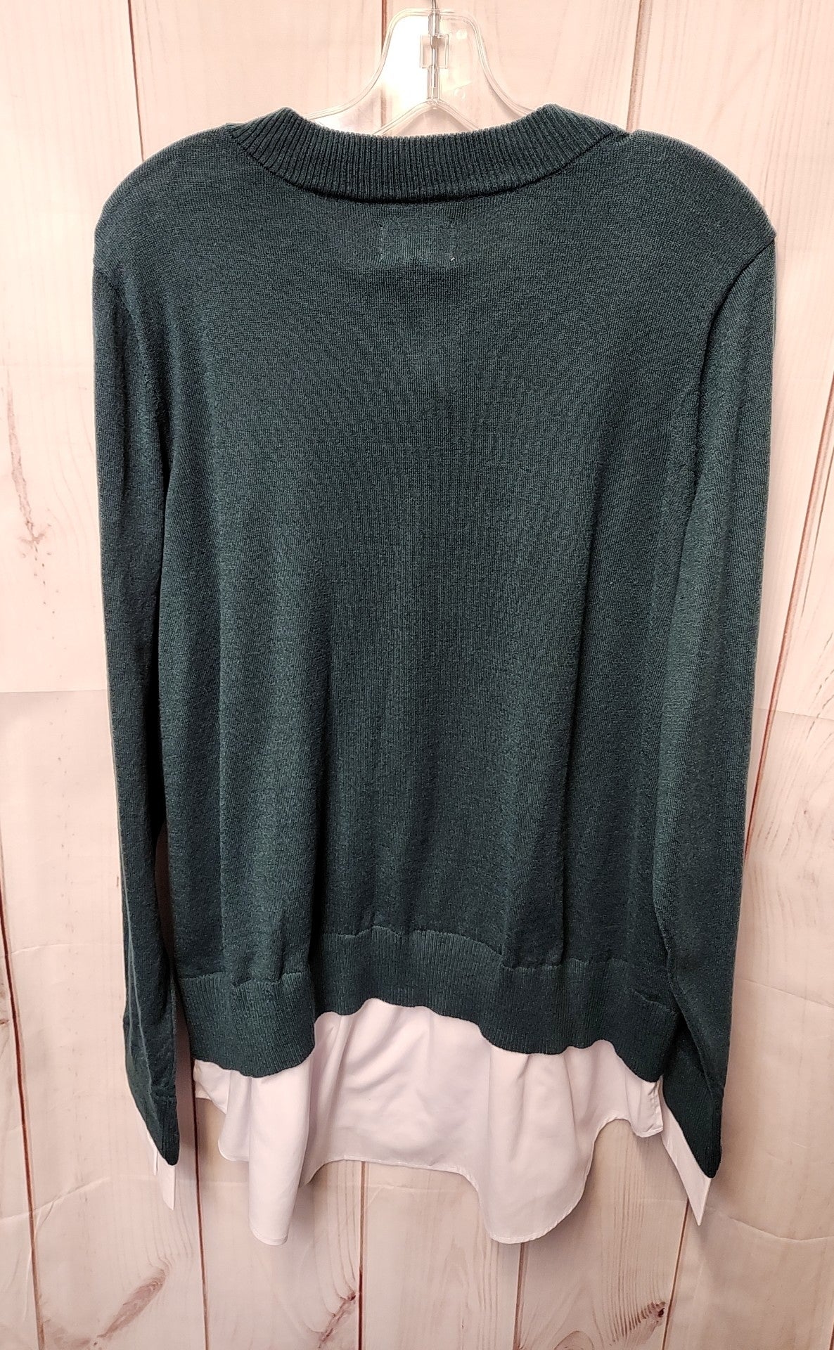 Croft & Barrow Women's Size 1X Green Sweater