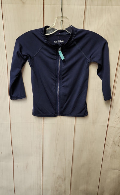 Cat & Jack Boy's Size 2 Navy Shirt