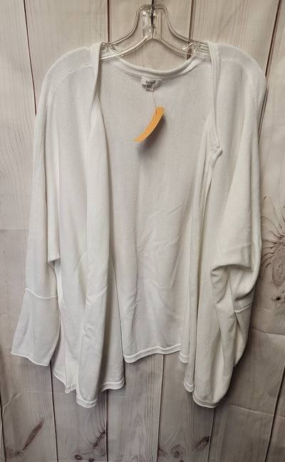 Pure Jill Women's Size L White Cardigan