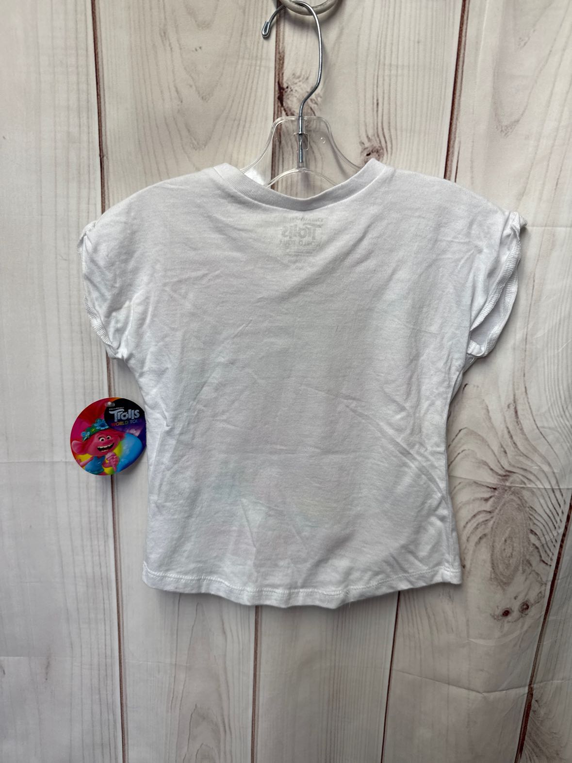 NWT Trolls Girl's Size 5/6 White Shirt