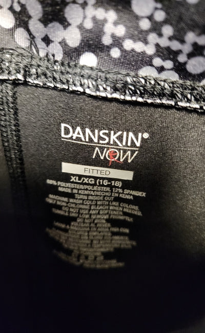 Danskin Women's Size XL Black Active Capris