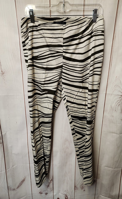 Lafayette 148 Women's Size 4 Brown Animal Print Pants