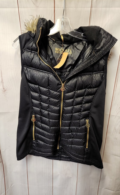 Michael Kors Women's Size M Black Vest