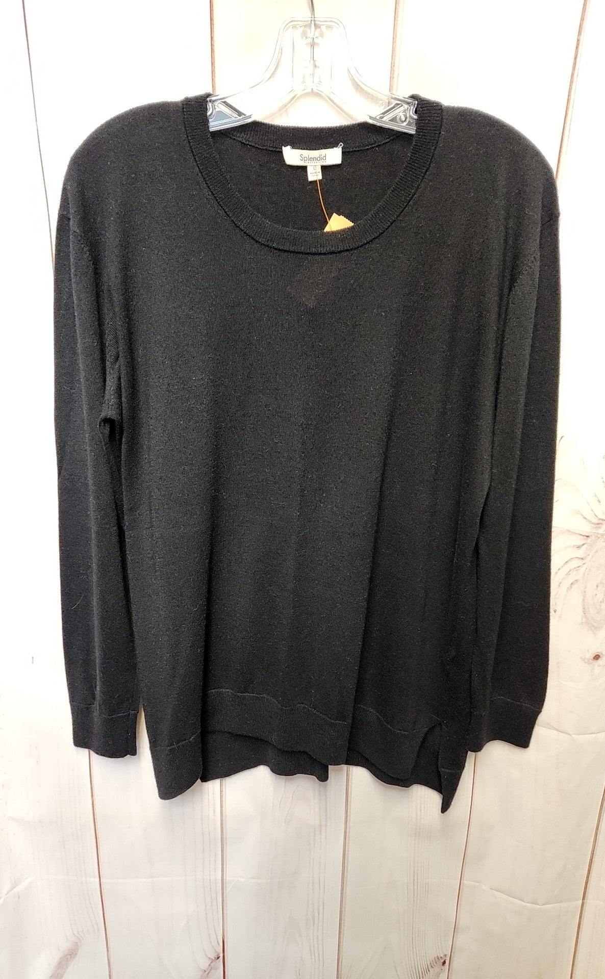 Splendid Women's Size L Black Sweater