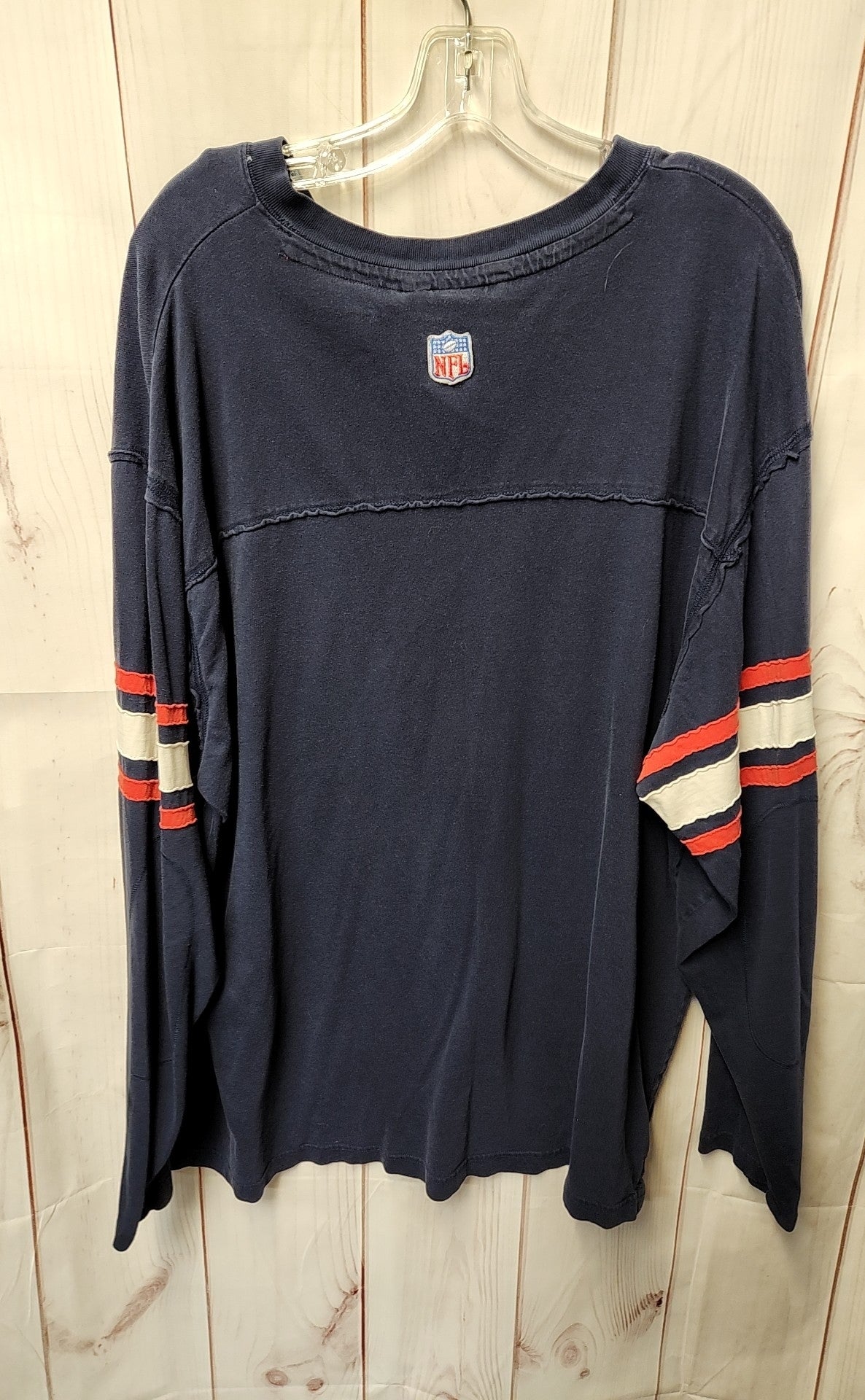 New England Patriots NFL Men's Size 2X Navy Shirt