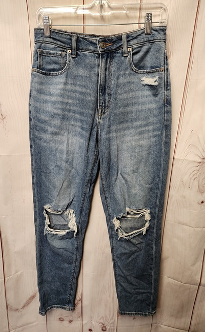 American Eagle Women's Size 28 (5-6) Blue Jeans Mom Jean