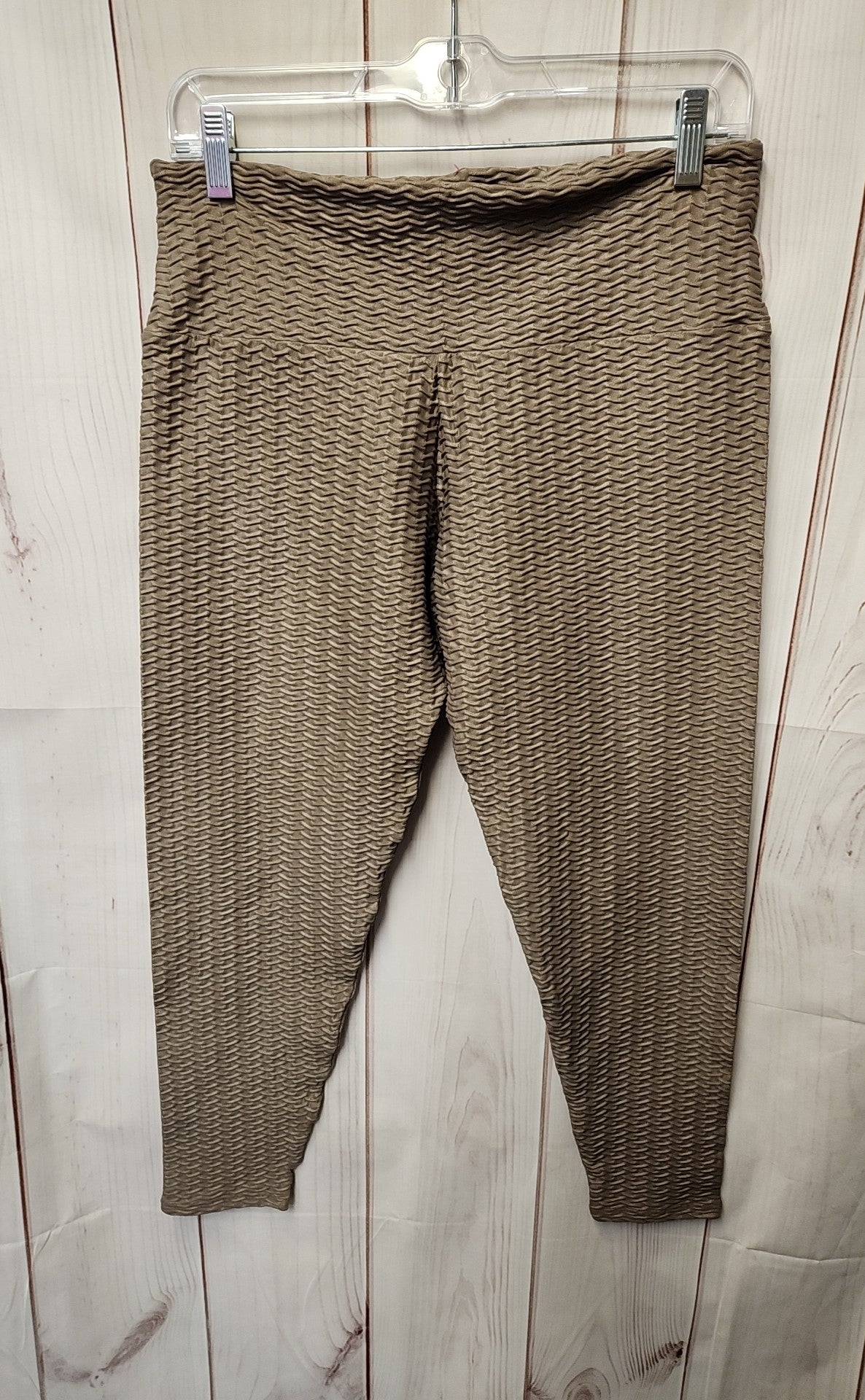Booty by Brabrants Women's Curvy Size = Size L-3XL Brown Active Capris