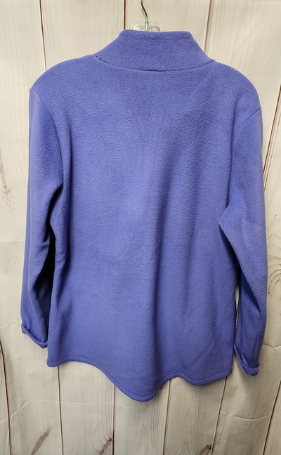 Belle by Kim Gravel Women's Size S Blue Sweatshirt