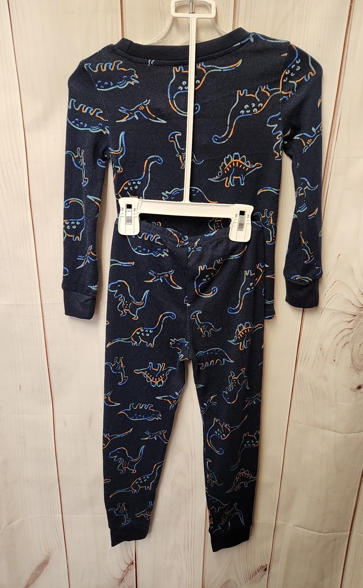 PJ Essentials Boy's Size 5 Navy Pajamas