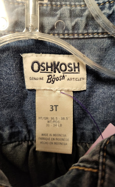 Osh Kosh Girl's Size 3 Blue Vest