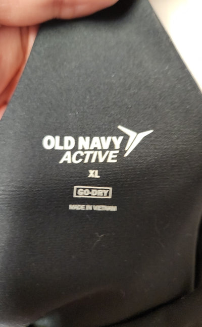Old Navy Women's Size XL Black Sports Bra