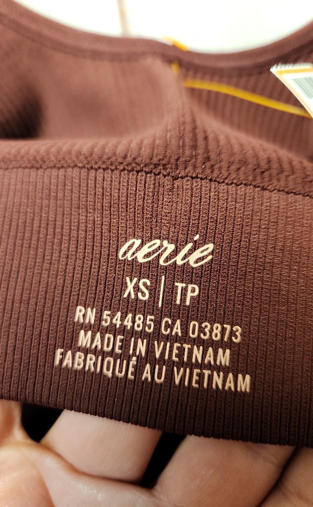 Aerie Women's Size XS Brown Sports Bra