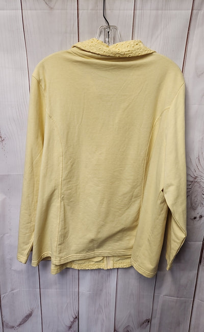 D & Co Women's Size XL Yellow Jacket