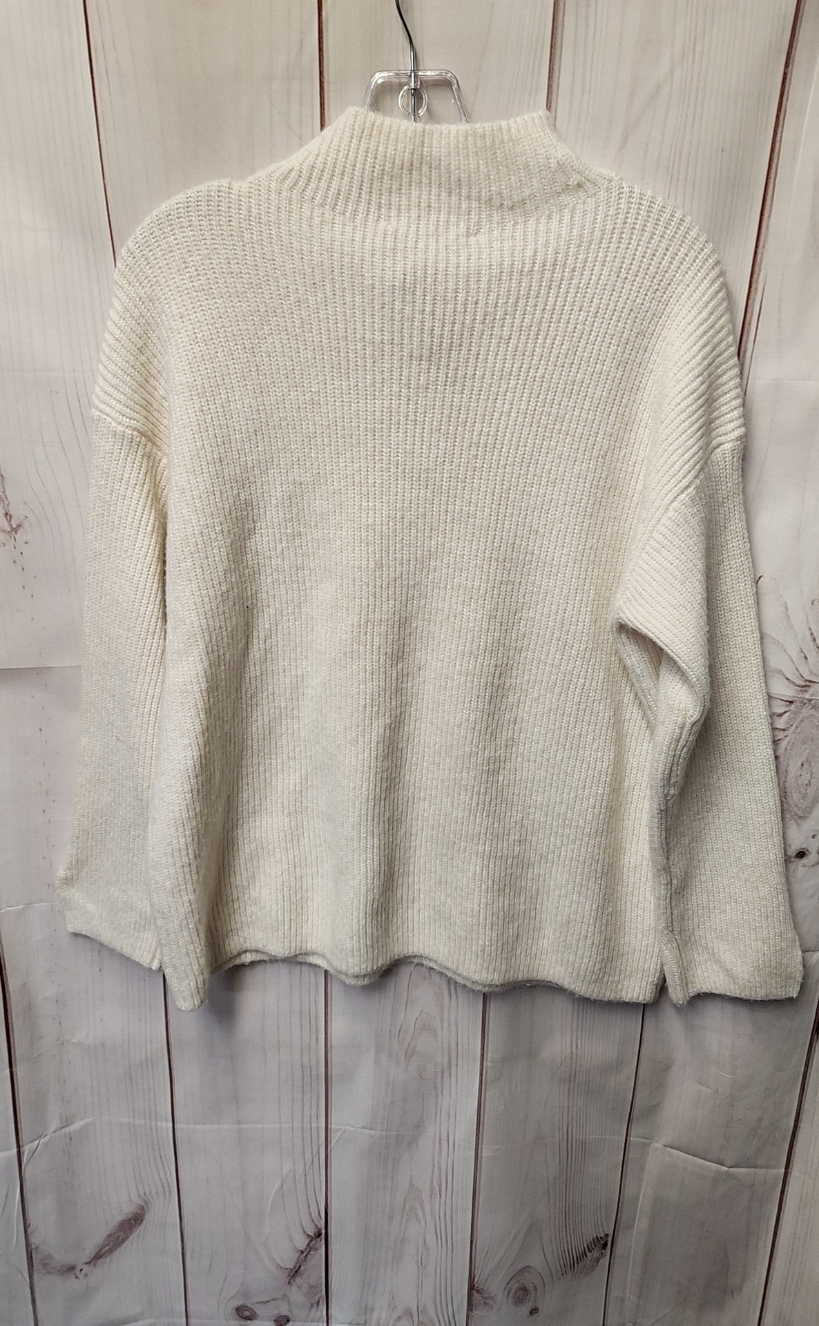 Loft Women's Size L Petite White Sweater