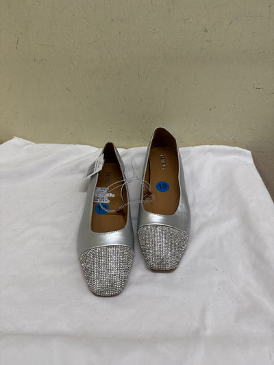 NWT Kensie Women's Size 10 Silver Flats Shoes