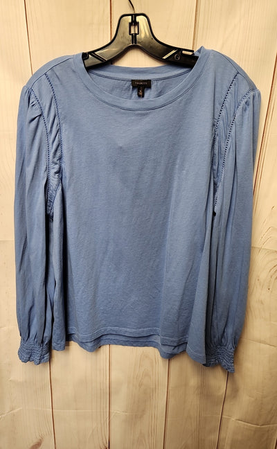 Talbots Women's Size XL Blue Long Sleeve Top