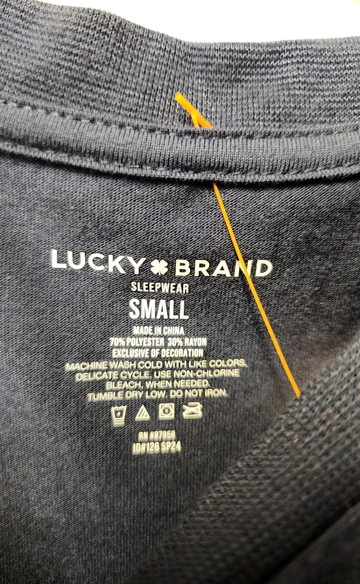 NWT Lucky Brand Men's Size S Navy Shirt