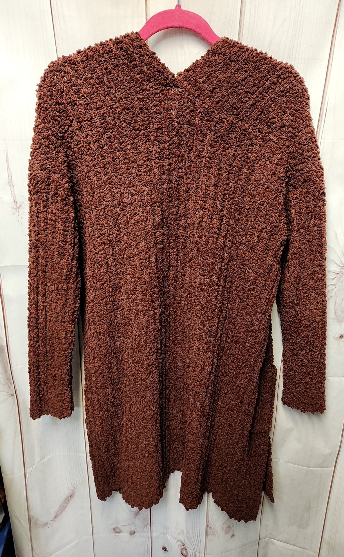 Pink Rose Women's Size M Brown Cardigan