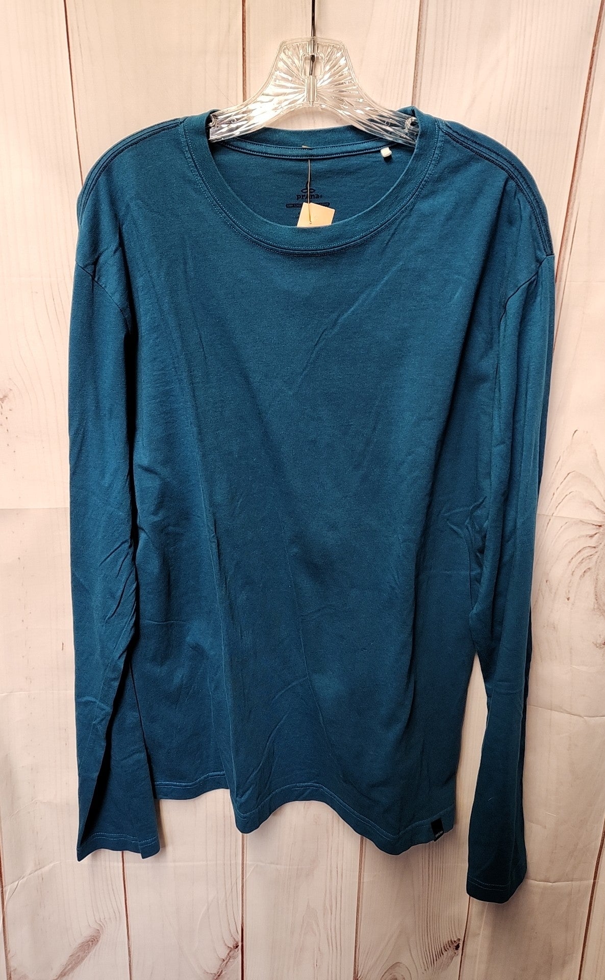 Prana Men's Size L Teal Shirt