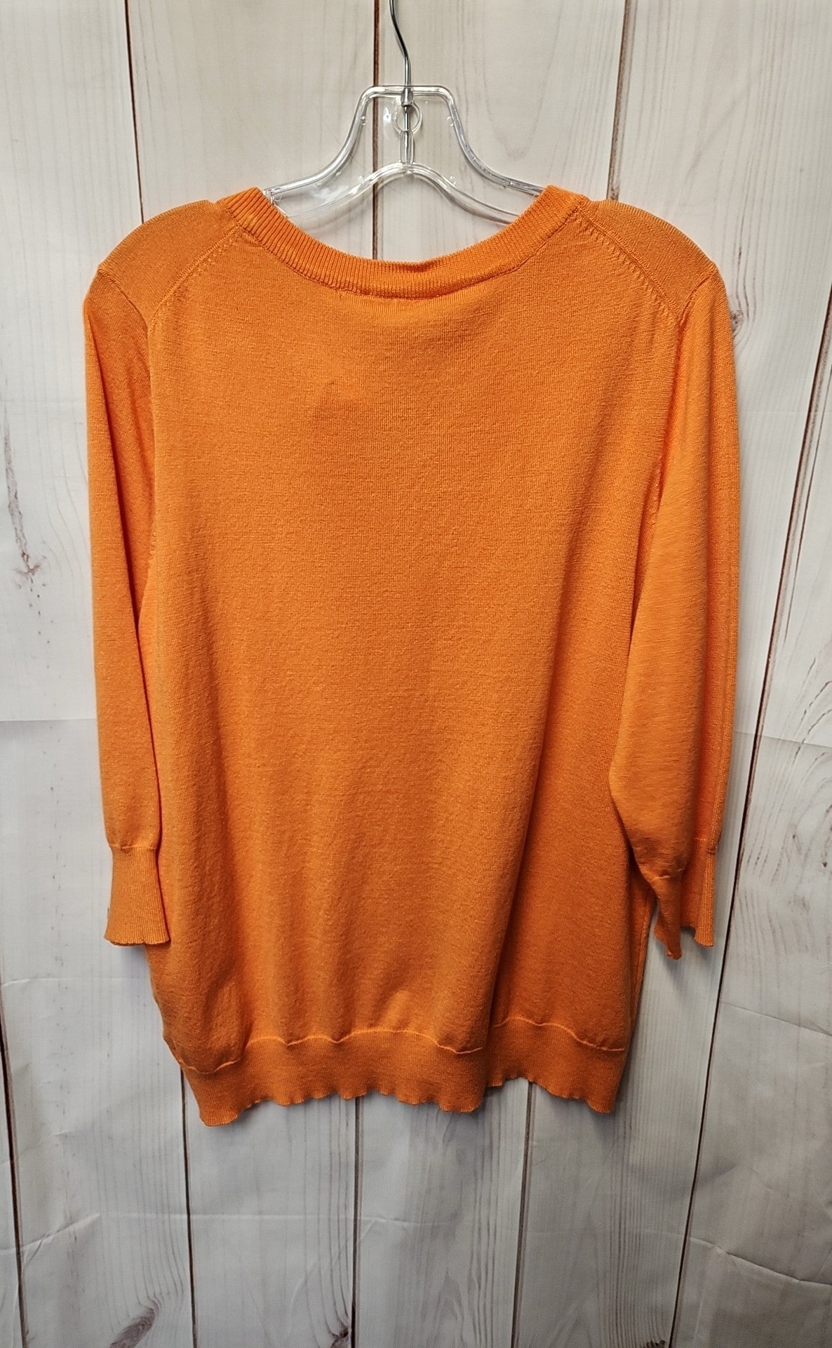 NWT Cyrus Women's Size 1X Orange Cardigan