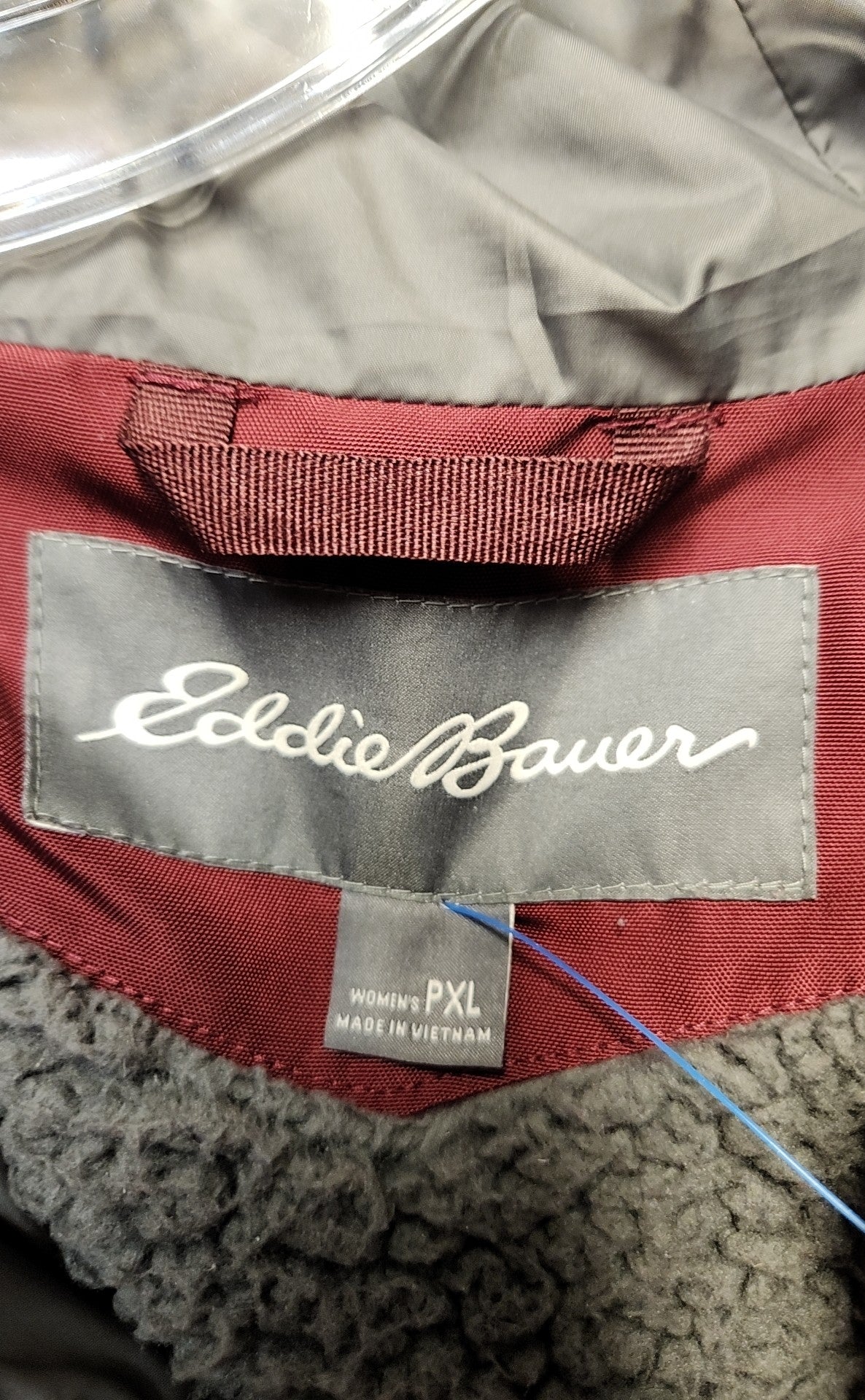 Eddie Bauer Women's Size XL Petite Red Coat