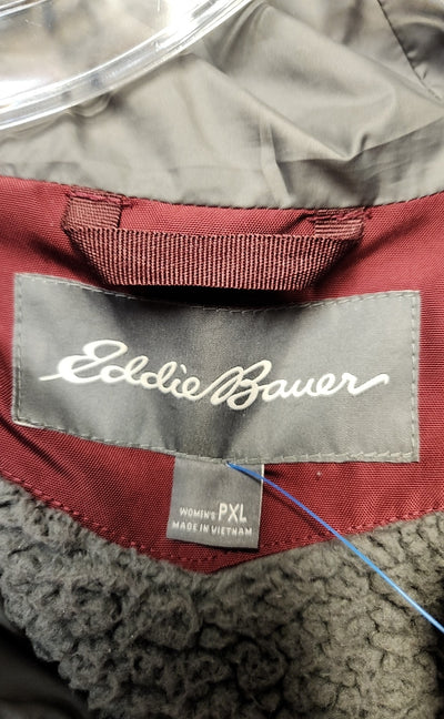 Eddie Bauer Women's Size XL Petite Red Coat