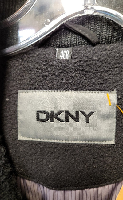 DKNY Men's Size 46 Black Jacket
