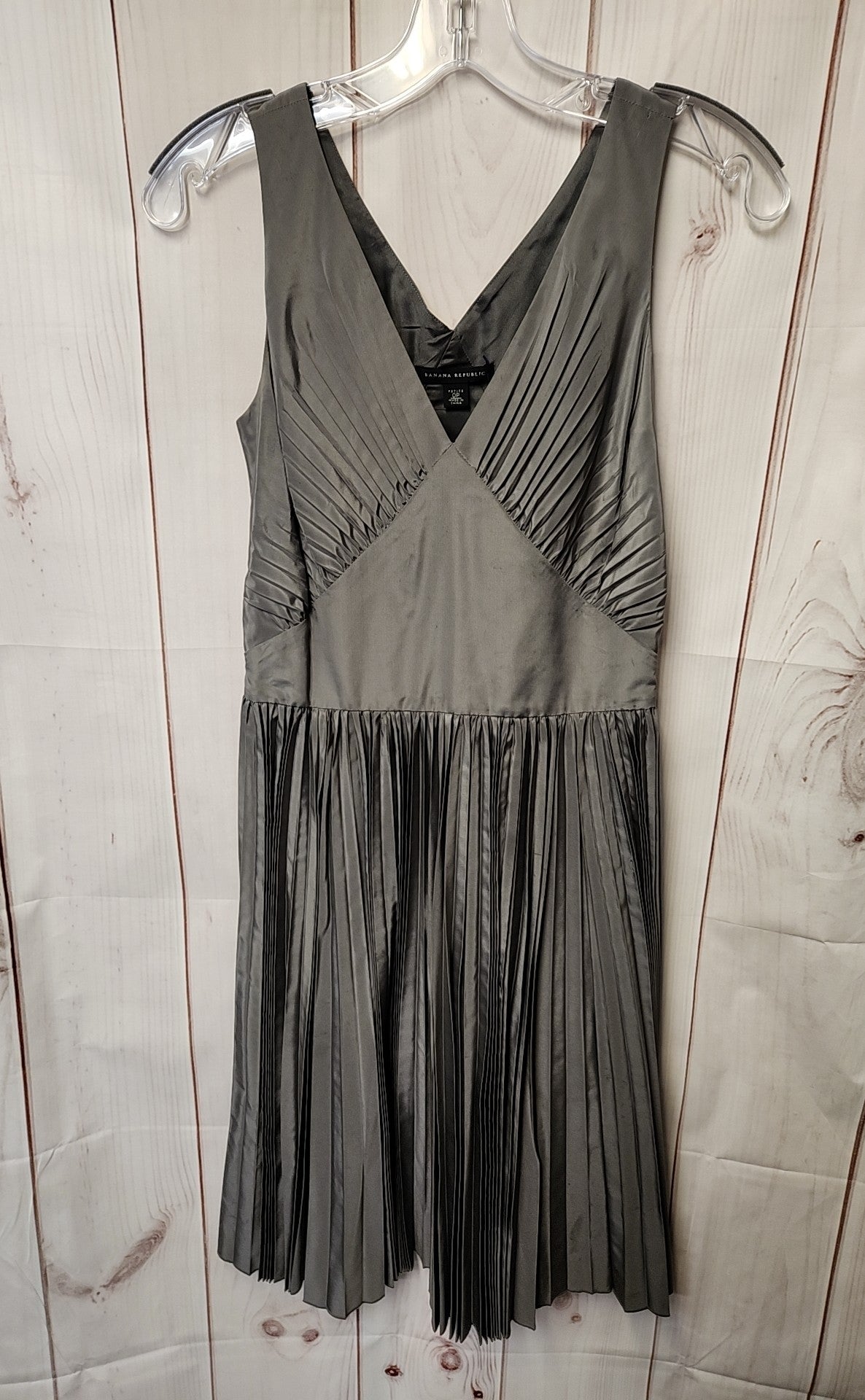 Banana Republic Women's Size 0 Petite Gray Dress