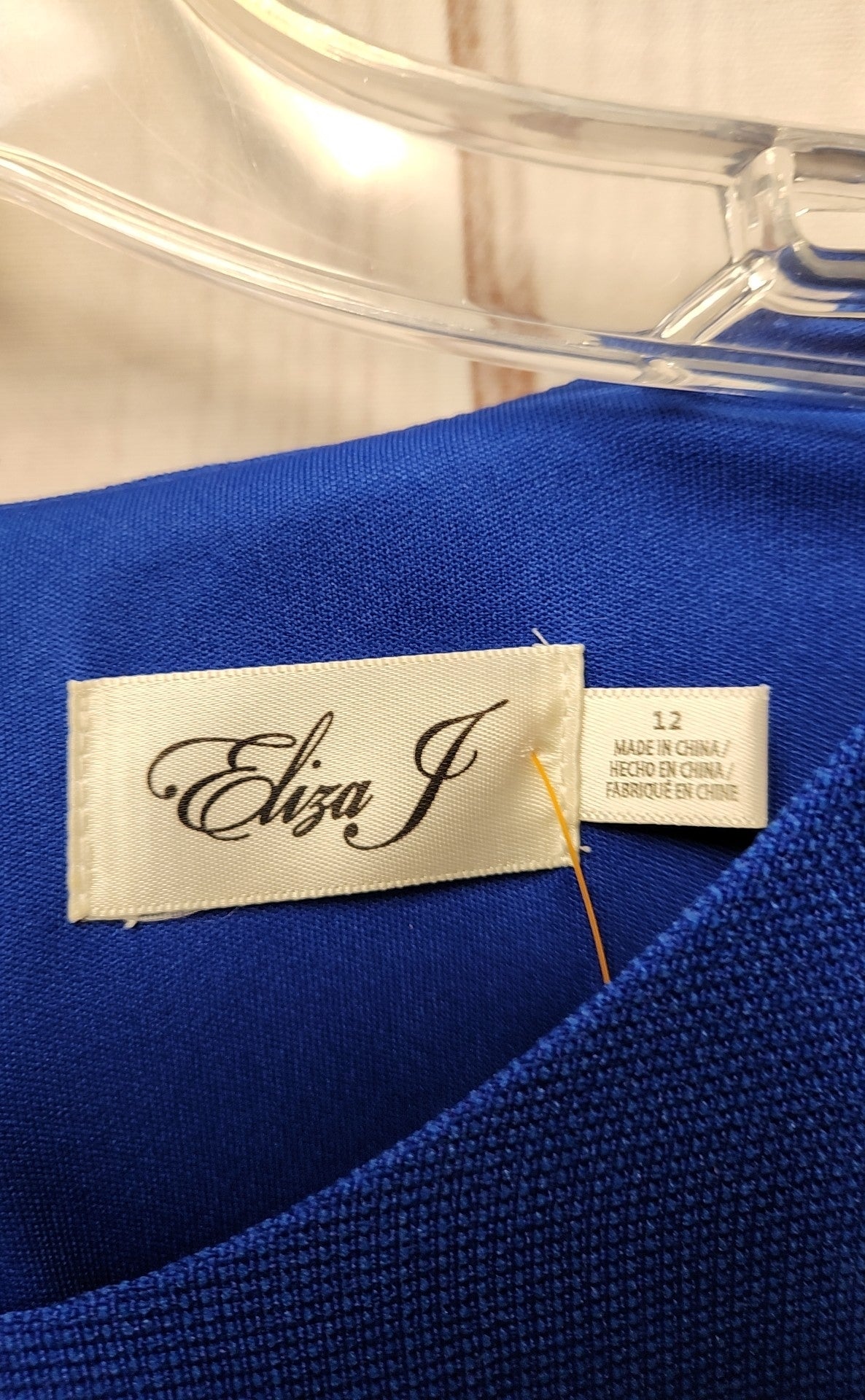 Eliza J Women's Size 12 Blue Dress