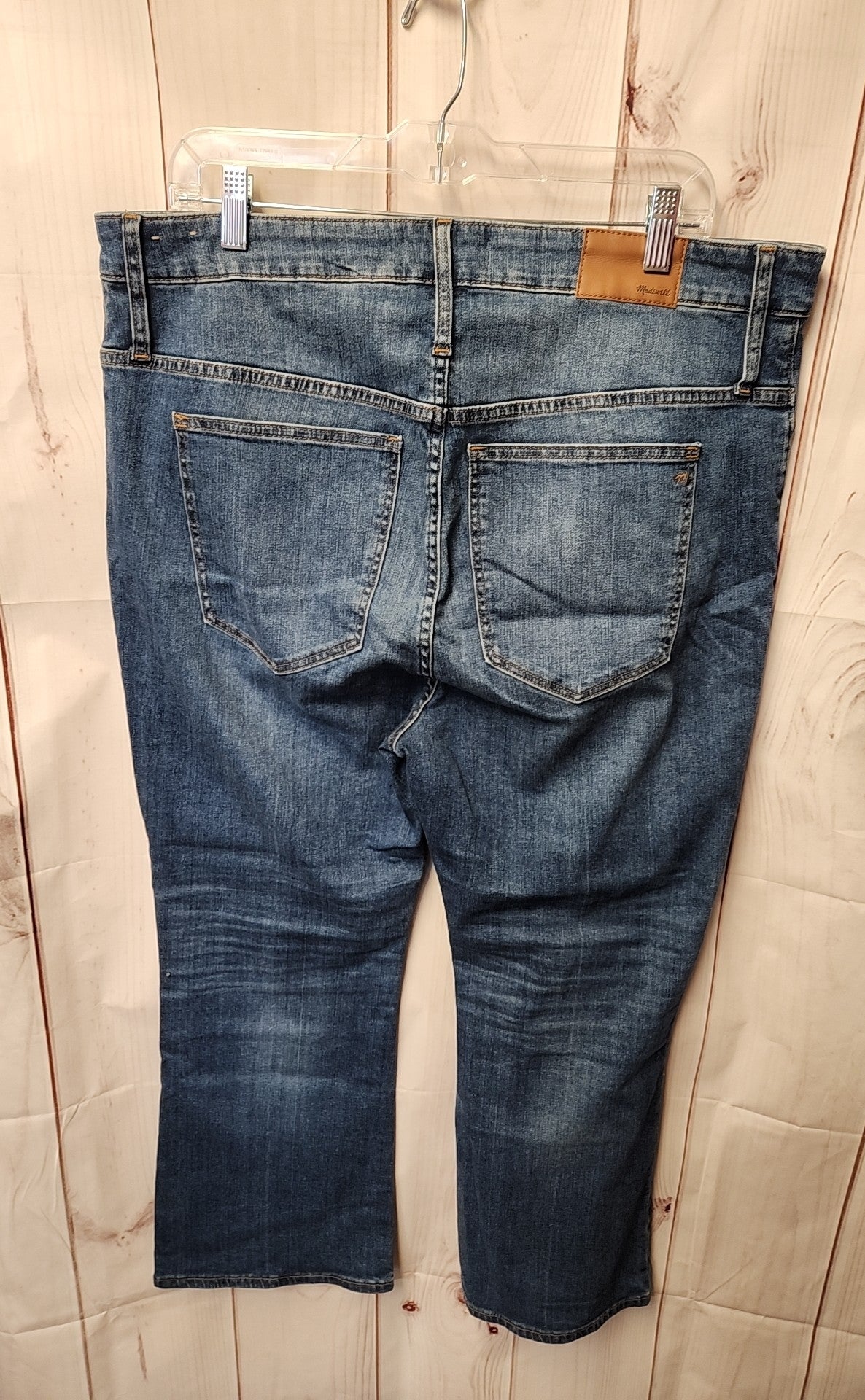 Madewell Women's Size 34 (18/1X) Blue Jeans Curvy Cali Demi-boot