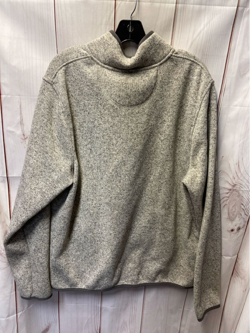 LL Bean Men's Size XL Beige Sweatshirt