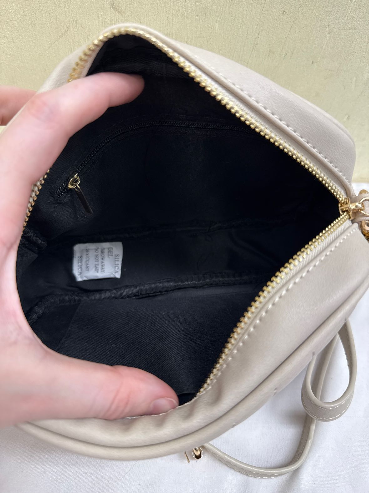 Tan Crossbody Purse Bag