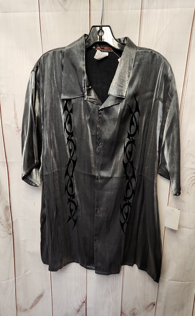Dangerous Willie Men's Size XL Silver Shirt