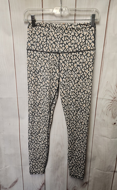Varley Women's Size S Gray Floral Leggings