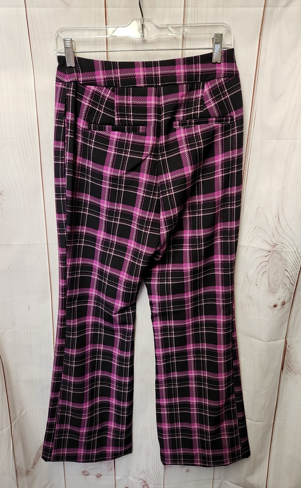 NY & Co Women's Size 2 Black & Purple Pants