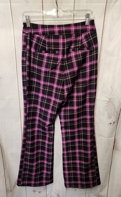 NY & Co Women's Size 2 Black & Purple Pants