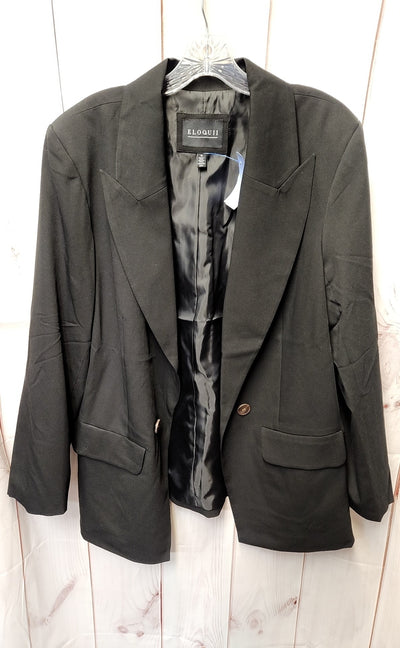Eloquii Women's Size 16 Black Cardigan