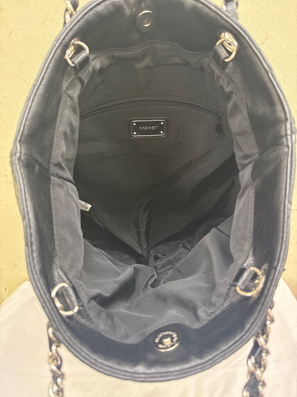 Nine West Black Tote Bag