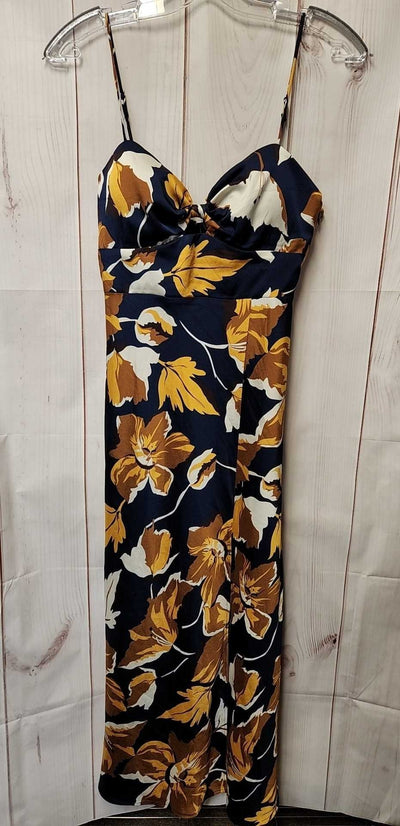 Selfie Leslie Women's Size S Navy Floral Dress