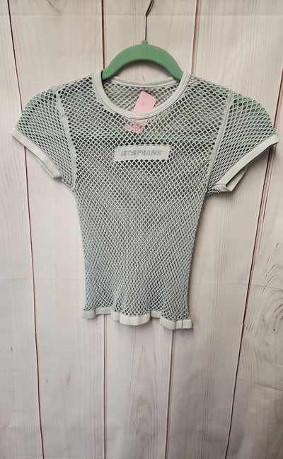 Out from Under Women's Size XS Blue Short Sleeve Top
